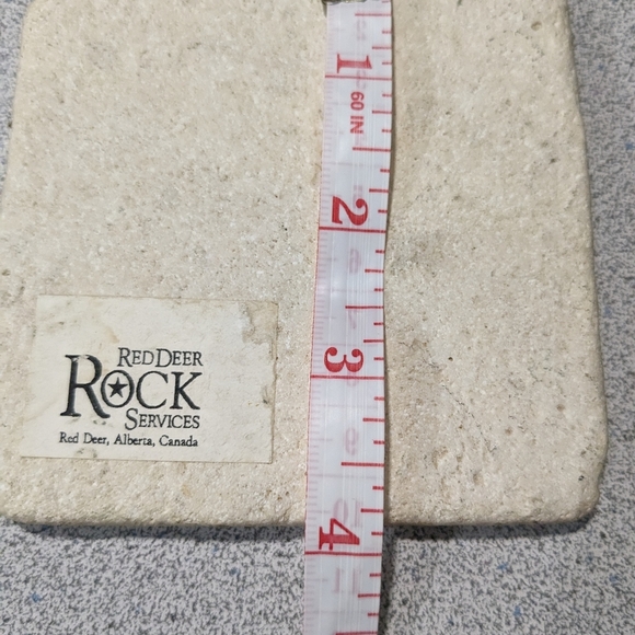 Red Deer Rock Services Ceramic stone texture tile with quote - Picture 6 of 6